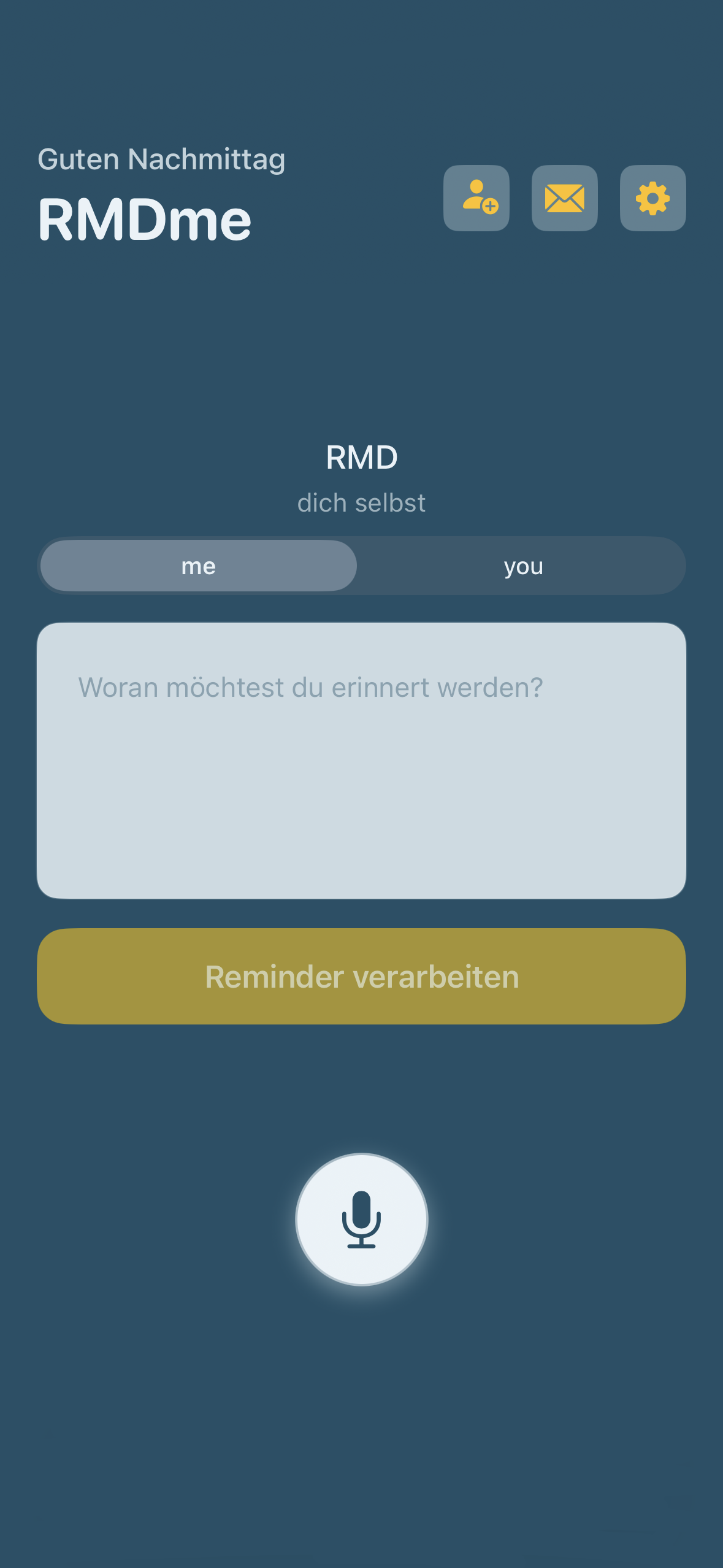 RMDme App Preview